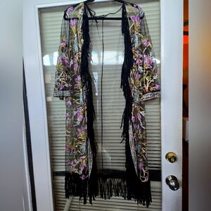 Shyanne Country Wear Shawl with Fringe